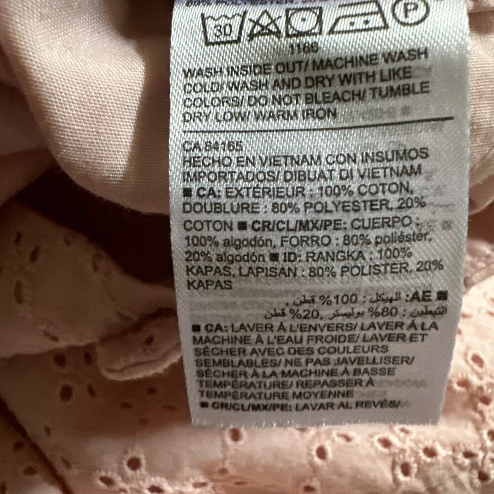 Old Navy Women’s Shorts Adult Size 12 Everyday Peach I-let 3.5" Inseam - Picture 7 of 7